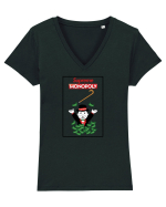 Monopoly Supreme Tricou mânecă scurtă guler V Damă Evoker