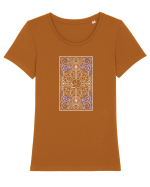 Deadly Card Tricou mânecă scurtă guler larg fitted Damă Expresser