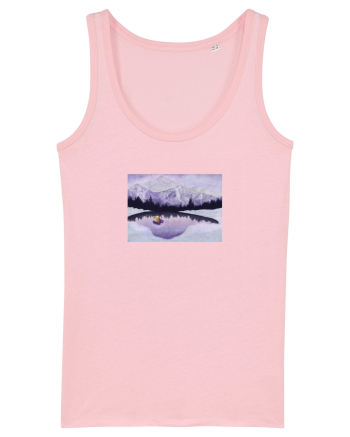 Purple Kitty Love  Cotton Pink