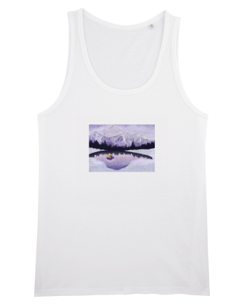 Purple Kitty Love  White
