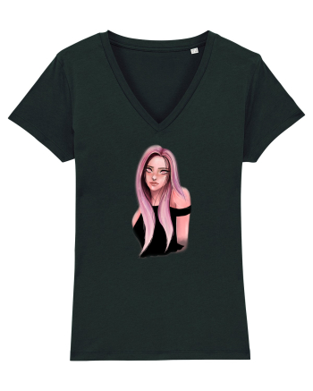Pink Girl Black