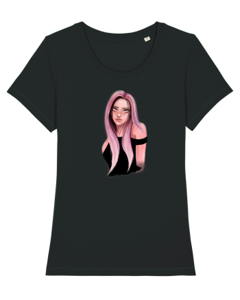 Pink Girl Black