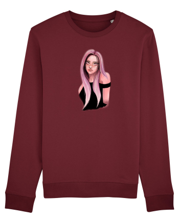 Pink Girl Burgundy