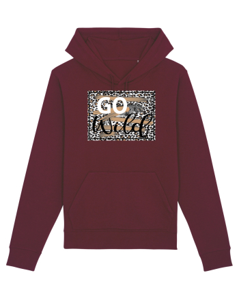 GO Wild Leopard Burgundy