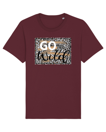 GO Wild Leopard Burgundy