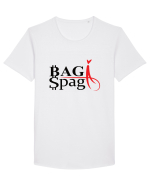 Spaga Tricou mânecă scurtă guler larg Bărbat Skater