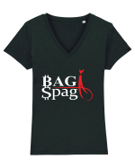 Spaga Tricou mânecă scurtă guler V Damă Evoker