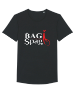 Spaga Tricou mânecă scurtă guler larg Bărbat Skater