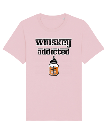 whiskey addicted Cotton Pink