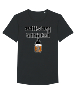 whiskey addicted Tricou mânecă scurtă guler larg Bărbat Skater
