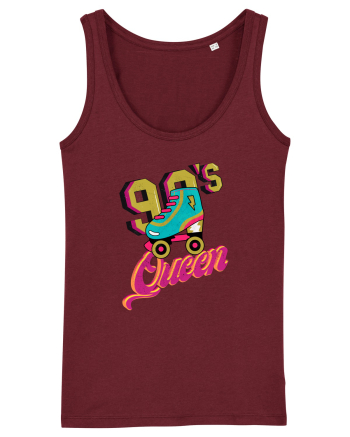 90's Queen Burgundy