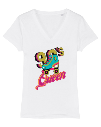 90's Queen White