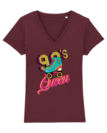 90's Queen Burgundy