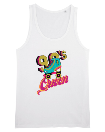 90's Queen White