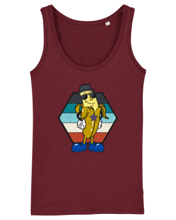 Retro Cool Banana Burgundy