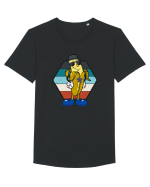 Retro Cool Banana Tricou mânecă scurtă guler larg Bărbat Skater