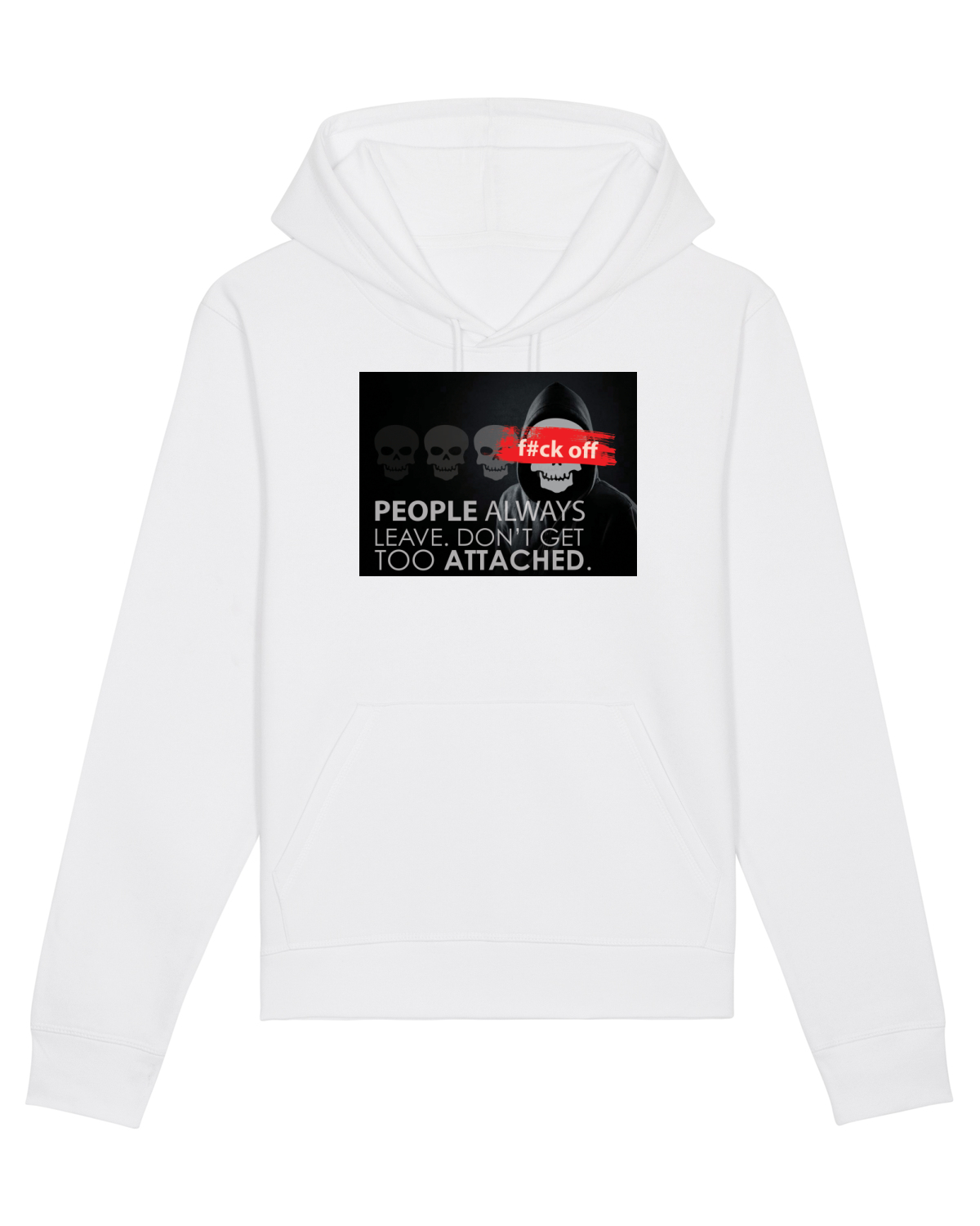 Hanorac Unisex Drummer White