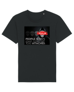 People always leave Tricou mânecă scurtă Unisex Rocker