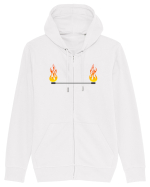 FIRE Stafffff Hanorac cu fermoar Unisex Connector