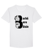 Barba Bere Bataie Tricou mânecă scurtă guler larg Bărbat Skater
