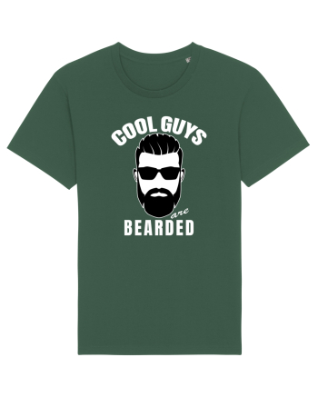 Cool Guys Are Bearded Bottle Green