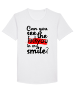 My Smile Tricou mânecă scurtă guler larg Bărbat Skater