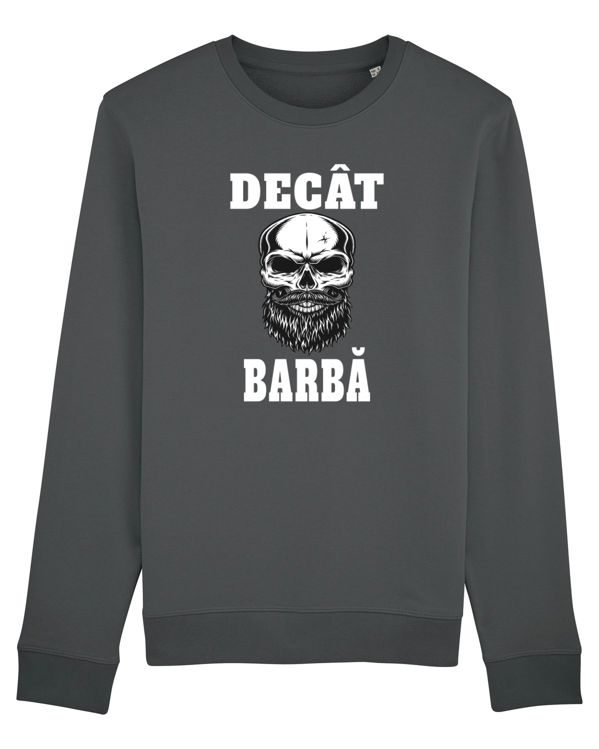 Bluză mânecă lungă Unisex Rise Anthracite