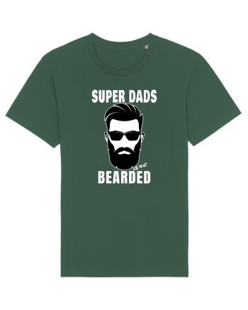 Super Dads Are Bearded Bottle Green