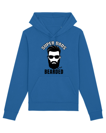 Super Dads Are Bearded Royal Blue