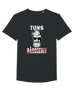 Tuns Barbierit Tricou mânecă scurtă guler larg Bărbat Skater