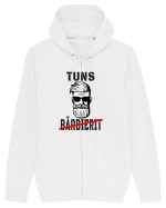 Tuns Barbierit Hanorac cu fermoar Unisex Connector