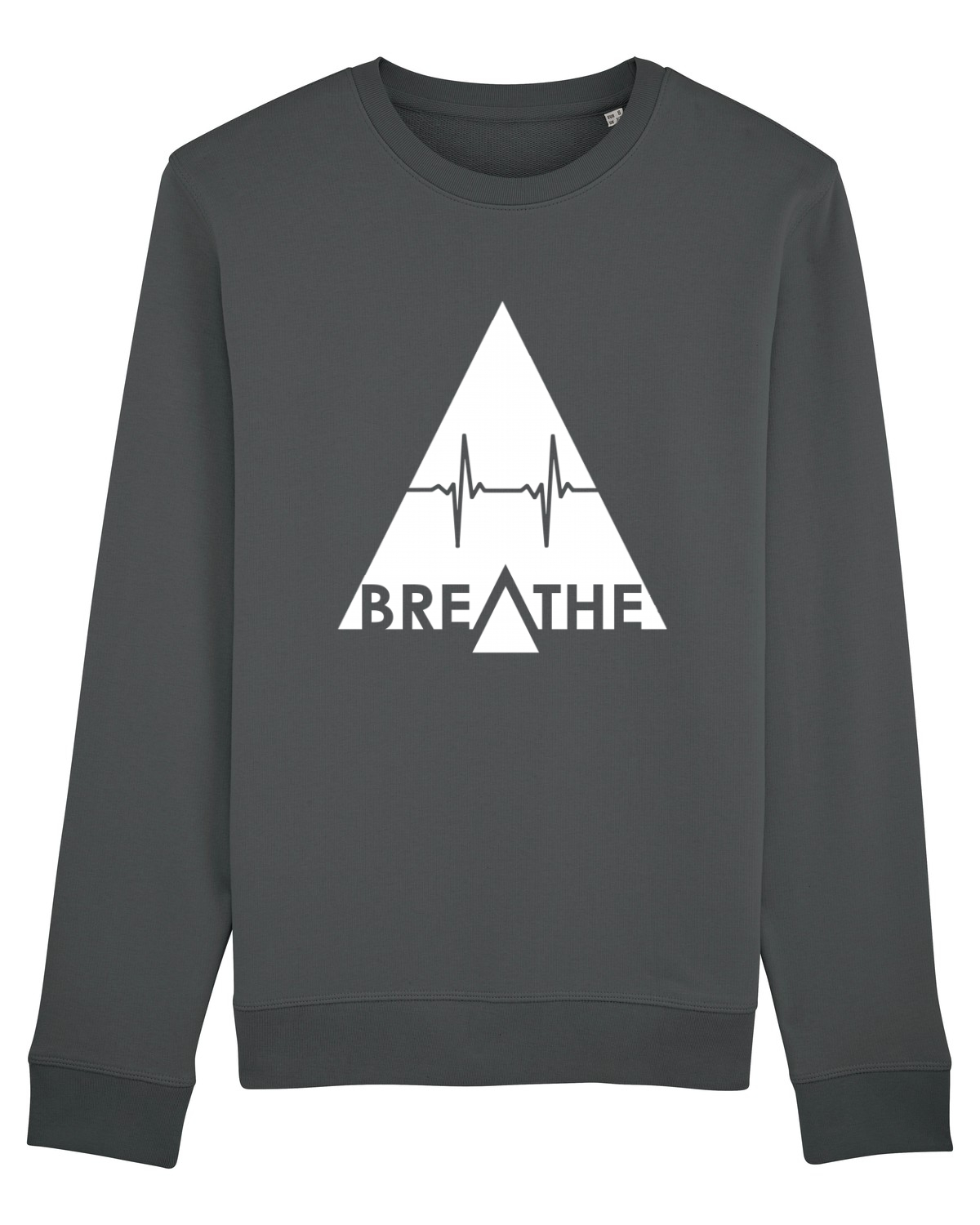 Bluză mânecă lungă Unisex Rise Anthracite