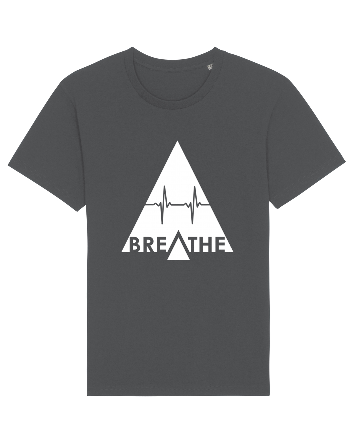 Tricou mânecă scurtă Unisex Rocker Anthracite