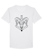 Aries Tricou mânecă scurtă guler larg Bărbat Skater