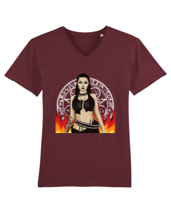 goth girl  Burgundy