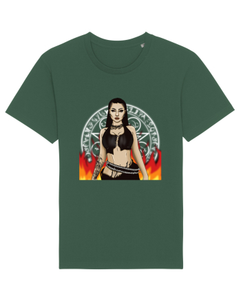 goth girl  Bottle Green