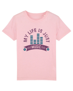 My Life is Just Music Tricou mânecă scurtă  Copii Mini Creator