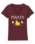 Pirate Tricou mânecă scurtă guler V Damă Evoker