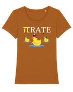 Pirate Tricou mânecă scurtă guler larg fitted Damă Expresser