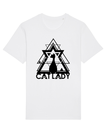 Cat Lady White