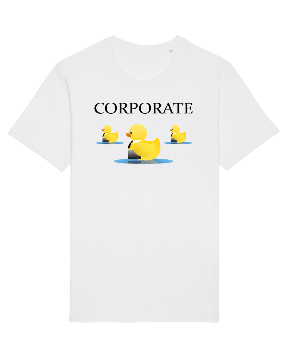 Tricou mânecă scurtă Unisex Rocker White