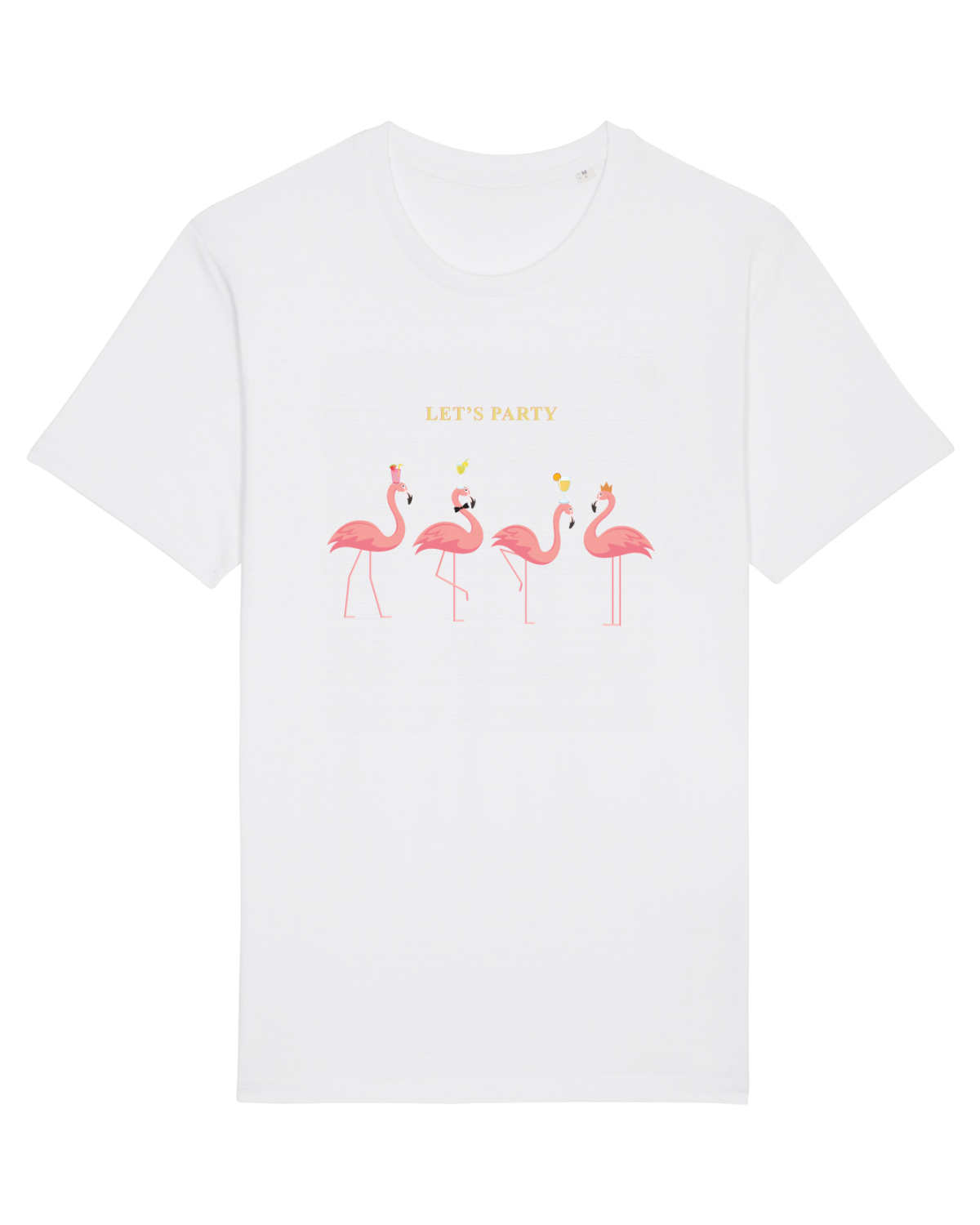 Tricou mânecă scurtă Unisex Rocker White