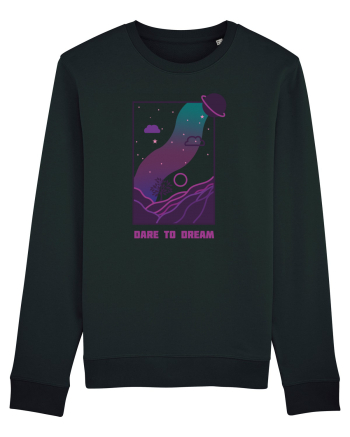 Mesaj motivational - DARE TO DREAM Black
