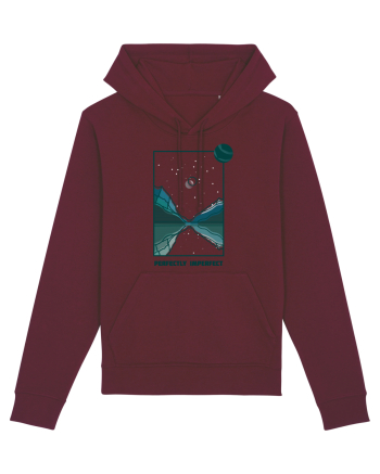 Mesaj motivational - PERFECTLY IMPERFECT Burgundy