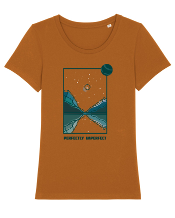 Mesaj motivational - PERFECTLY IMPERFECT Roasted Orange