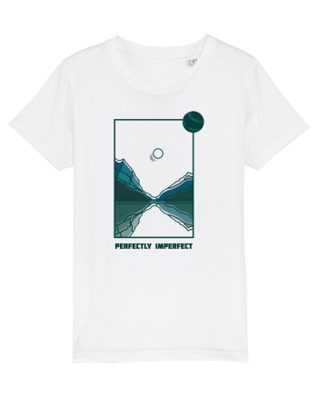 Mesaj motivational - PERFECTLY IMPERFECT White