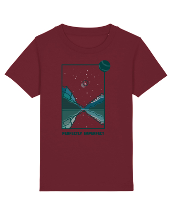 Mesaj motivational - PERFECTLY IMPERFECT Burgundy