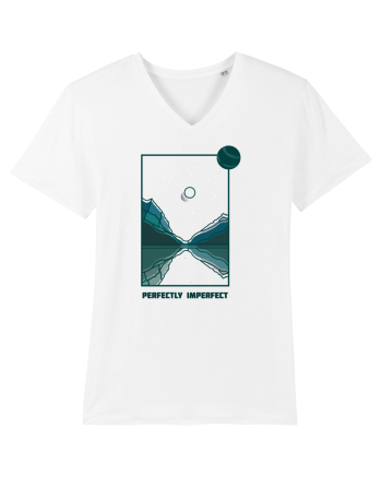 Mesaj motivational - PERFECTLY IMPERFECT White