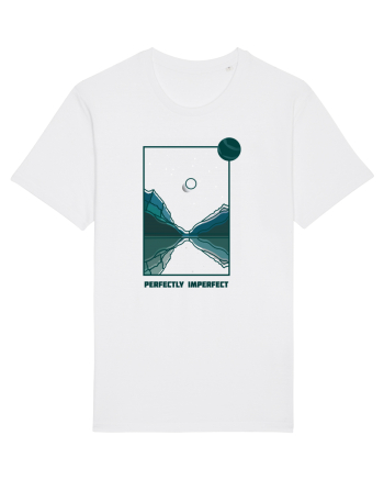 Mesaj motivational - PERFECTLY IMPERFECT White