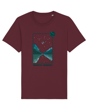 Mesaj motivational - PERFECTLY IMPERFECT Burgundy